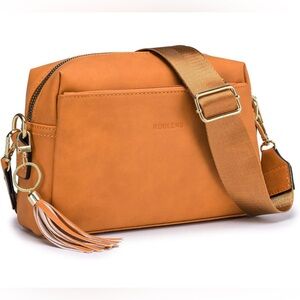 Roulens Triple Zip Small Crossbody Bag